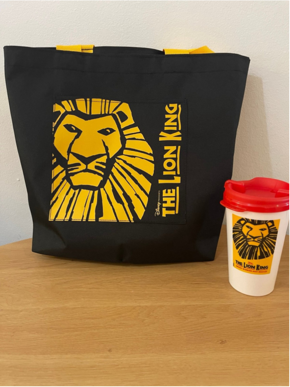 Lion King Tote with Souvenir Cup